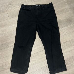 Old Navy Sky High Straight Black jean